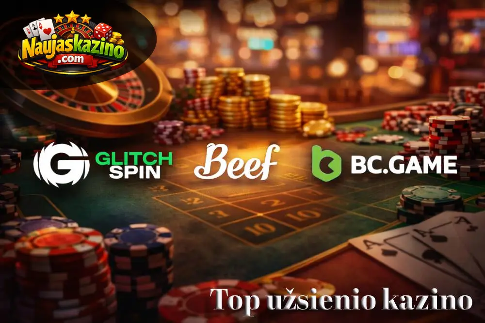 Geriausi užsienio kazino online 2026